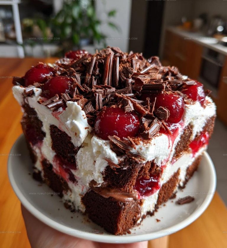 Cherry Layered Black Forest Trifle Recipe