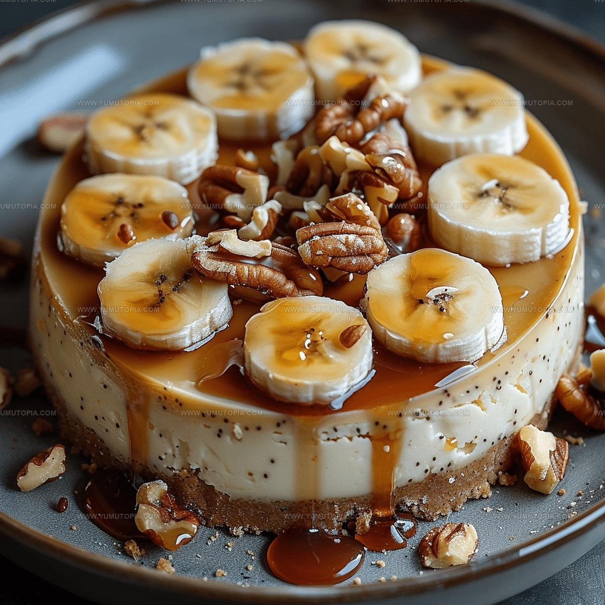 Banana Cheesecake With Caramel Recipe
