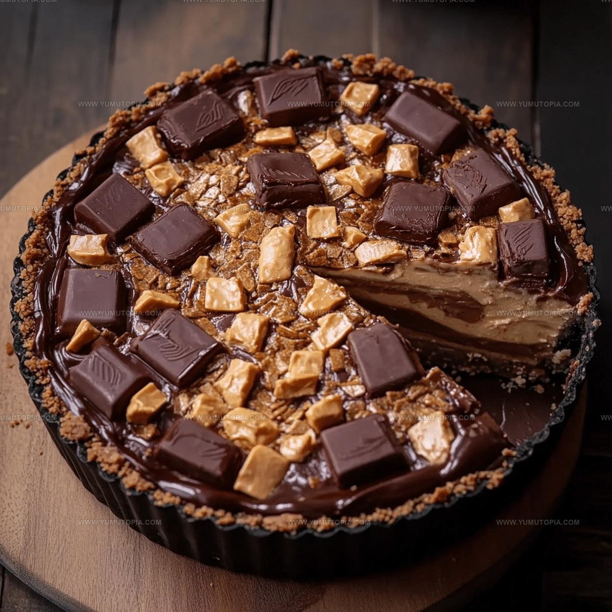 Giant Peanut Butter Cup Pie Recipe