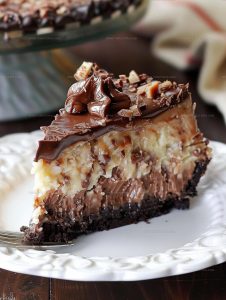 Coconut-Pecan German Chocolate Cheesecake Recipe