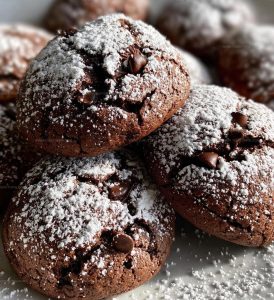 Double Chocolate Snowball Cookies Recipe
