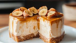 Smooth Banana Cheesecake Recipe
