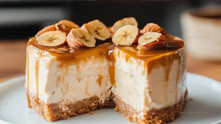 Smooth Banana Cheesecake Recipe