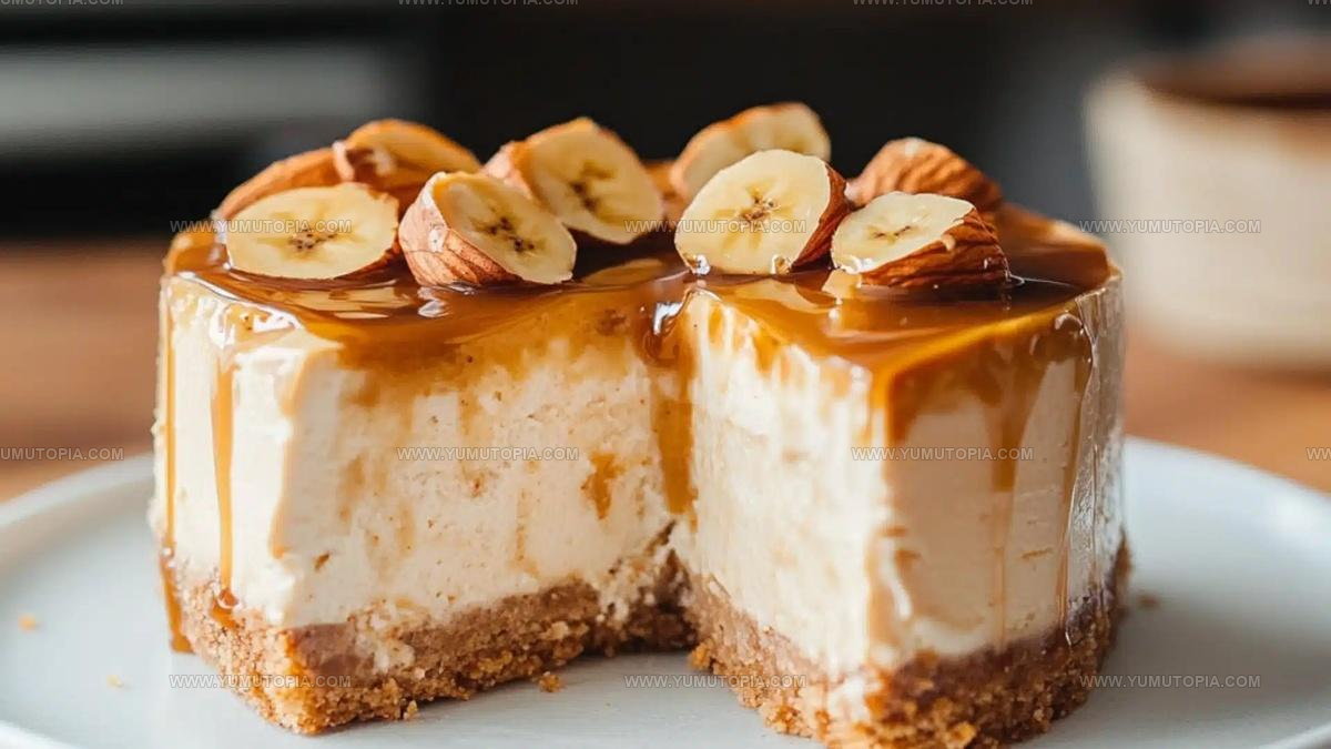 Smooth Banana Cheesecake Recipe