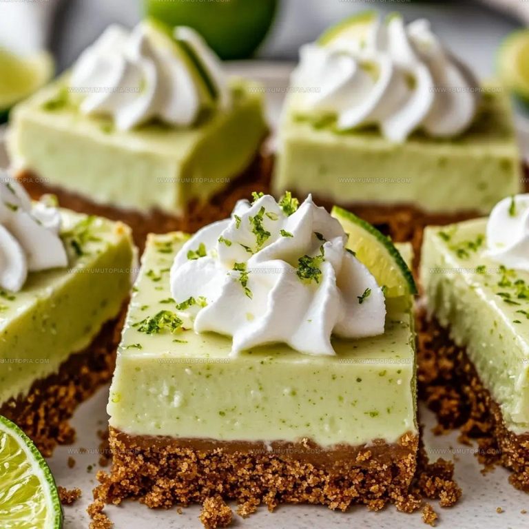 Zesty Key Lime Pie Bars Recipe