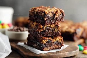 Monster Cookie Fudgy Brownies Recipe