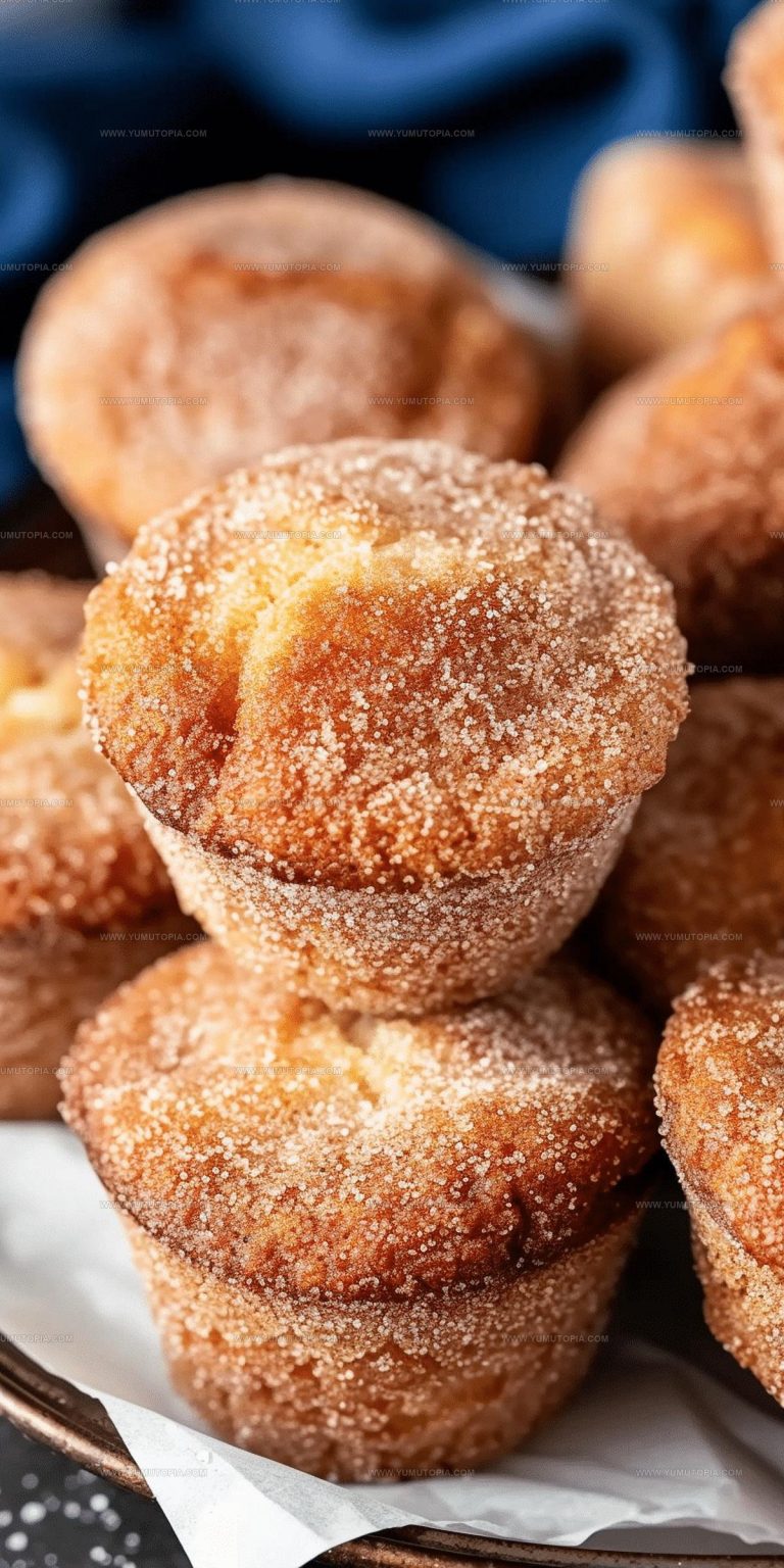 Donut-Style Cinnamon Sugar Muffins Recipe