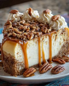 Browned Butter Pecan Cheesecake Recipe