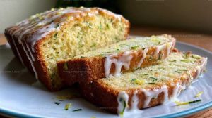 Moist Lemon Zucchini Bread with Lemon Glaze Recipe