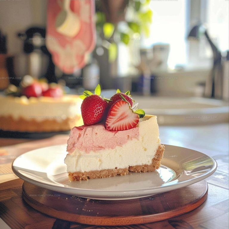 Luscious Strawberries and Cream Cheesecake Recipe