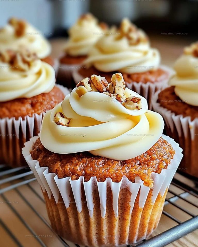 Carrot Cake Cupcakes Recipe