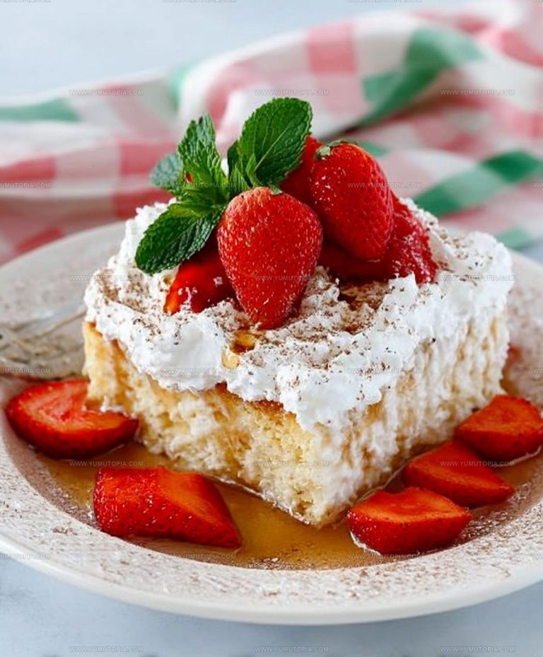Classic Milk-Soaked Tres Leches Cake Recipe