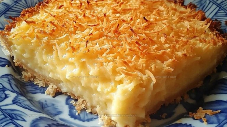 Coconut Magic Custard Pie Recipe