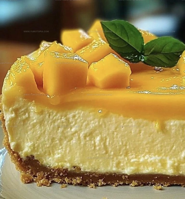 Tropical Mango Cheesecake Recipe
