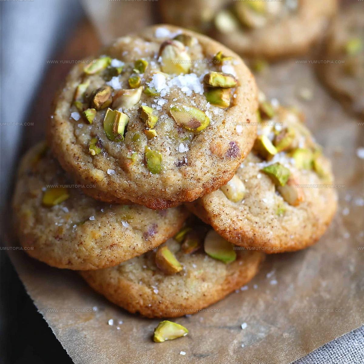 Sweet Salty Salted Honey Pistachio Cookies Recipe