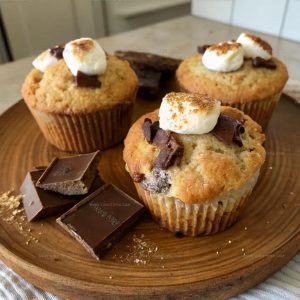 Smores Muffins Recipe