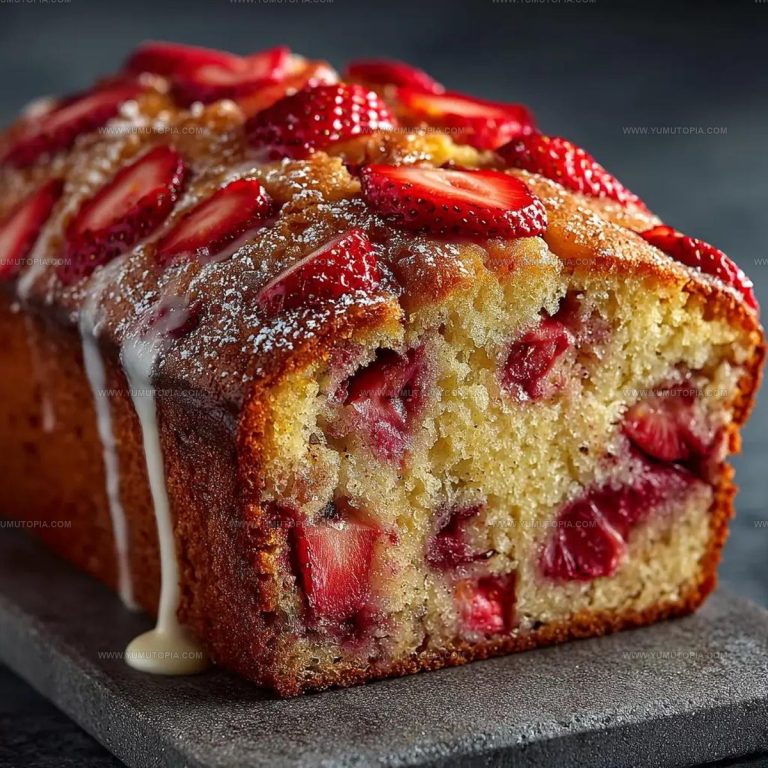 Strawberry Banana Bread Recipe