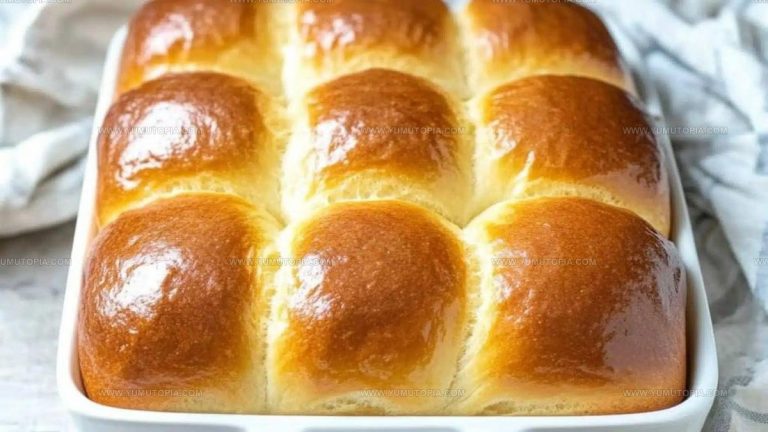 Soft Condensed Milk Bread Rolls Recipe
