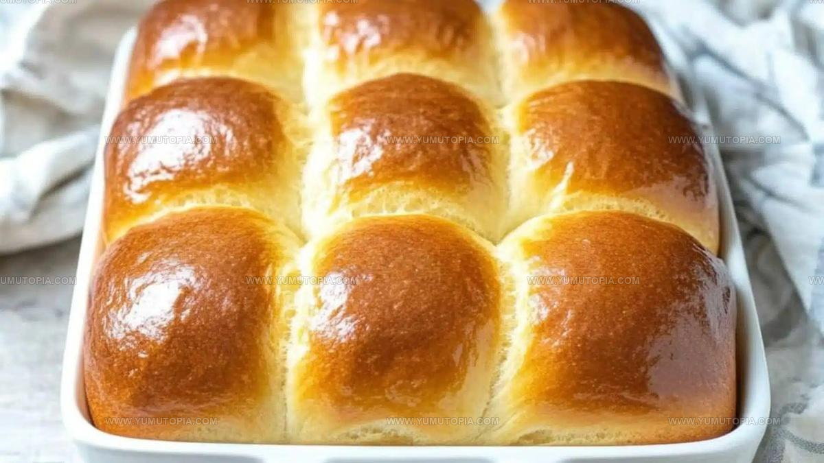 Soft Condensed Milk Bread Rolls Recipe