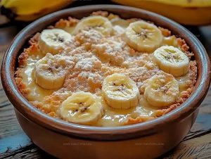 Self-Saucing Banana Bread Cobbler Recipe