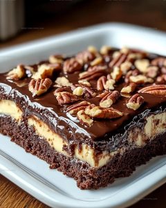 Chocolate Pecan Ooey Gooey Butter Cake Recipe