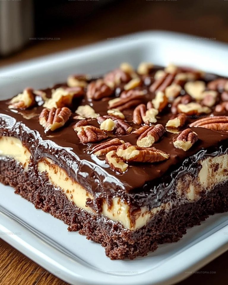 Chocolate Pecan Ooey Gooey Butter Cake Recipe
