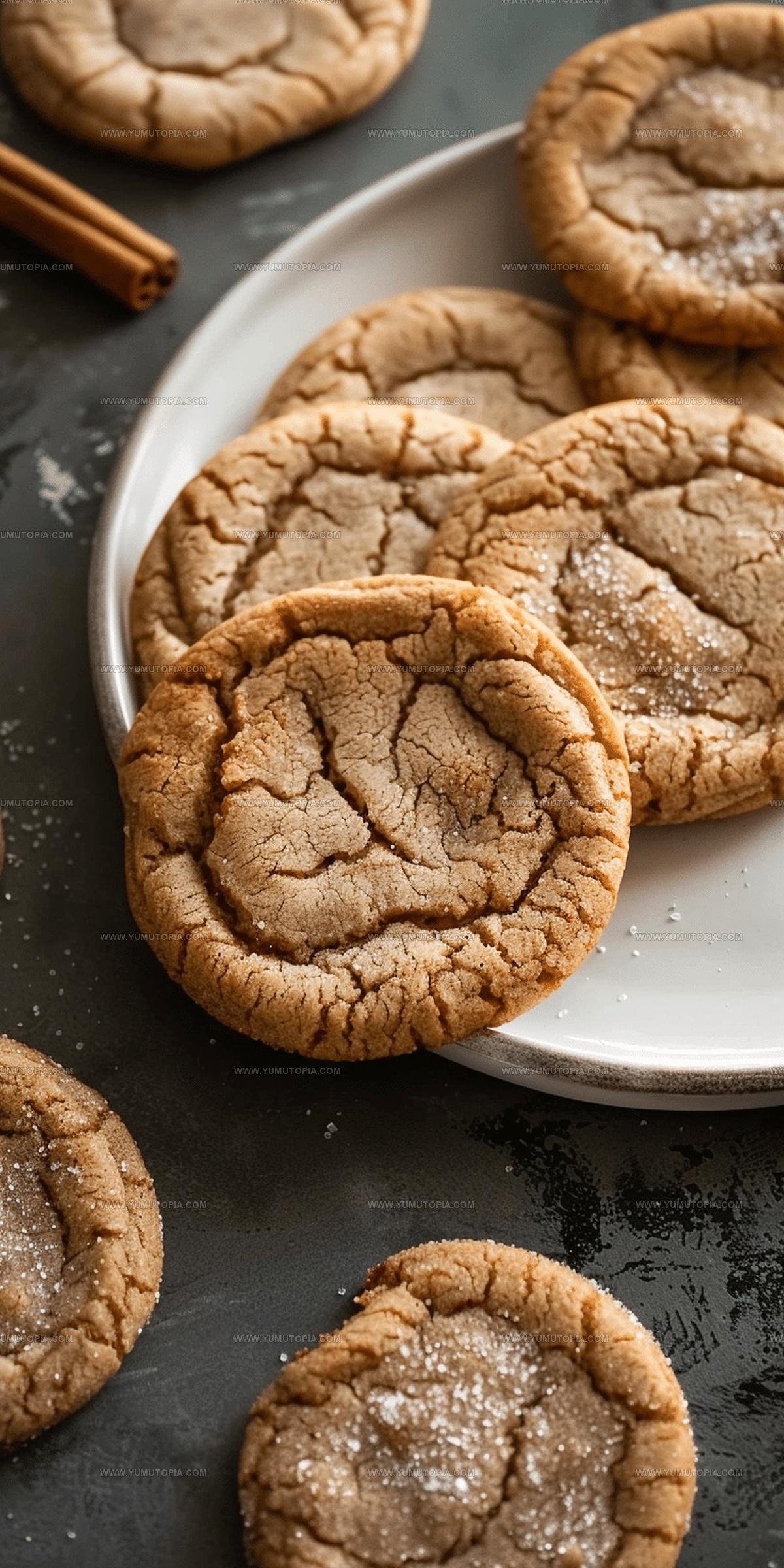 Soft Baked Brown Sugar Cinnamon Cookies Recipe
