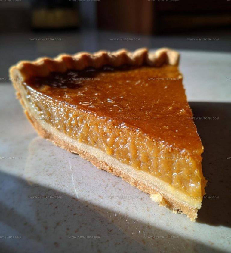 Old School Butterscotch Tart Recipe