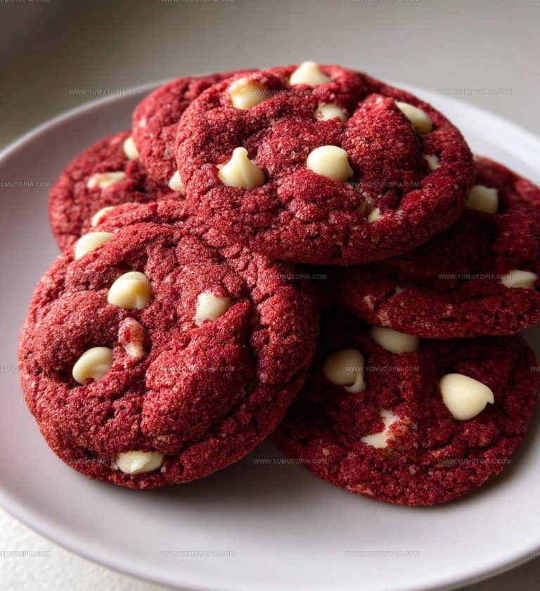 Crumbl Copycat Red Velvet Cookies Recipe