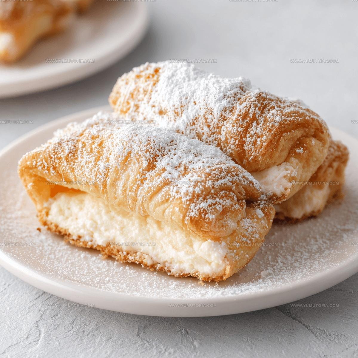 Mini-Sized Cheesecake Crescent Rolls Recipe