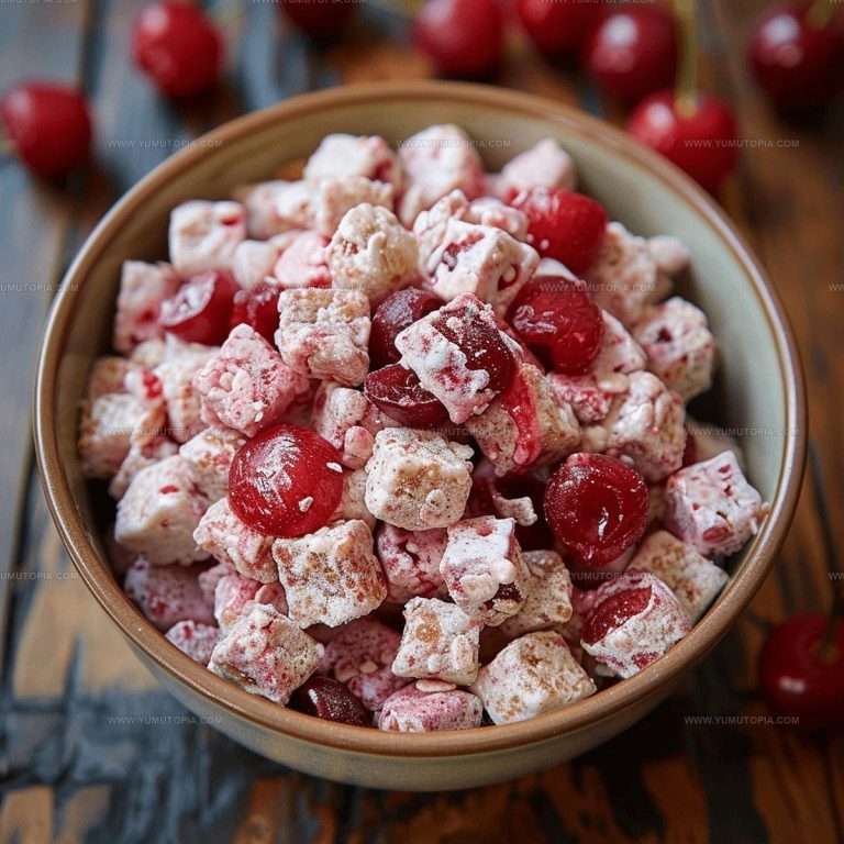 Cherry Cheesecake Puppy Chow Recipe