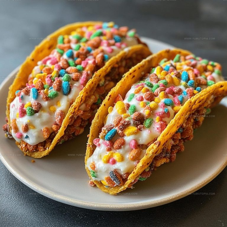 Ffruity Pebbles Cheesecake Tacos Recipe