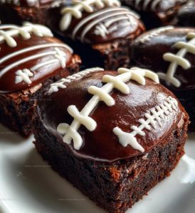Game-Day Football Brownies Recipe