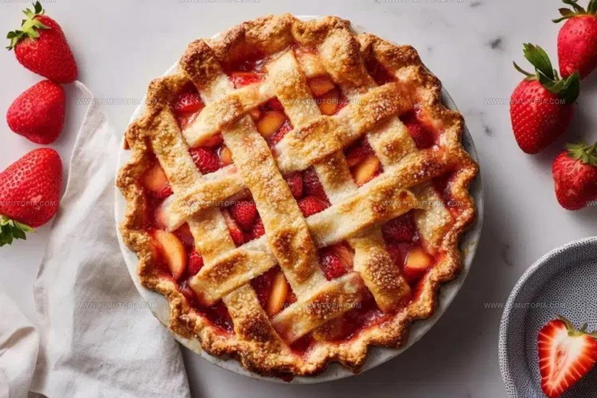 Strawberry Peach Pie Recipe