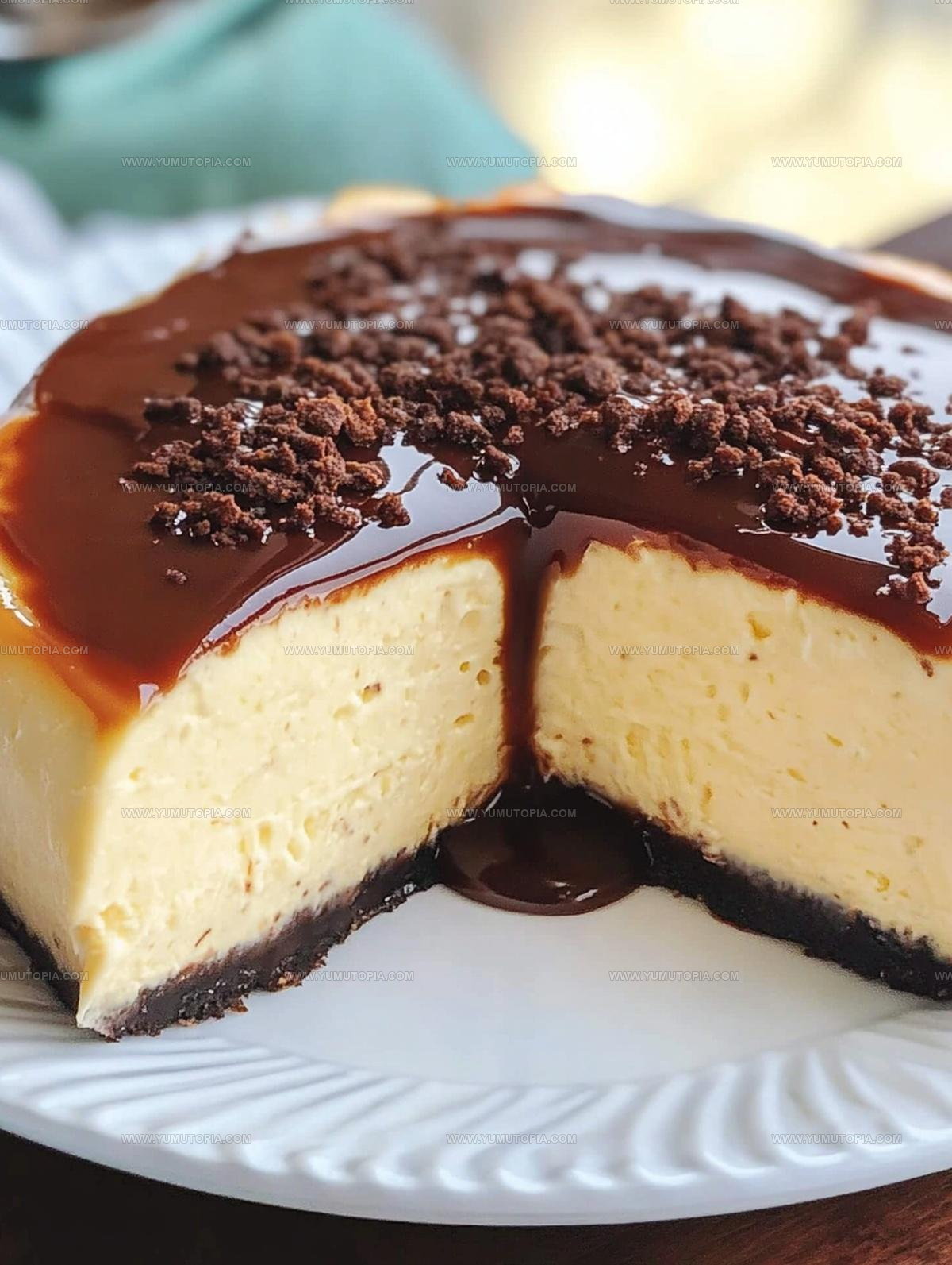 Boston Cream Pie Cheesecake Recipe