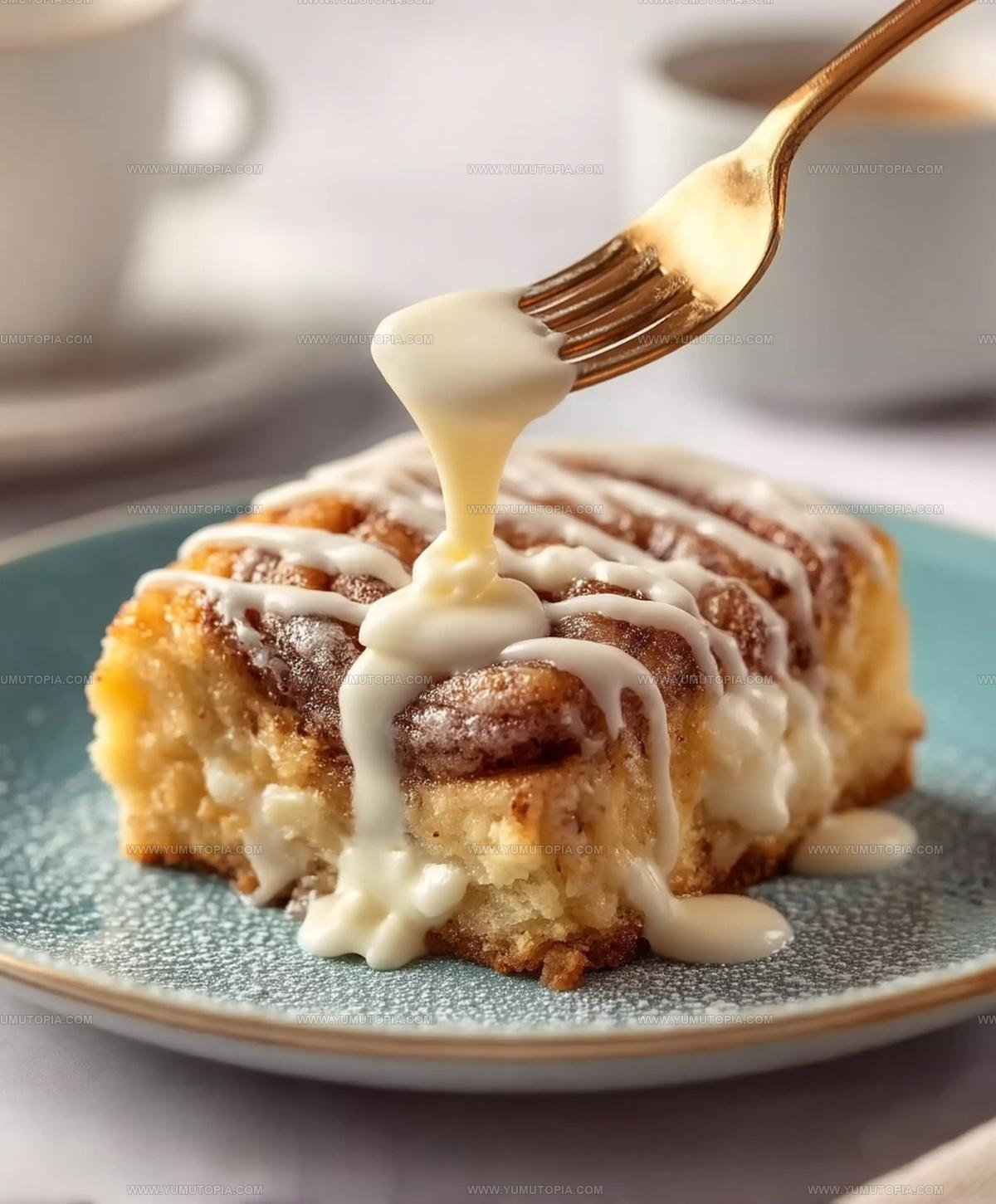 Swirled Cinnamon Roll Cake Recipe