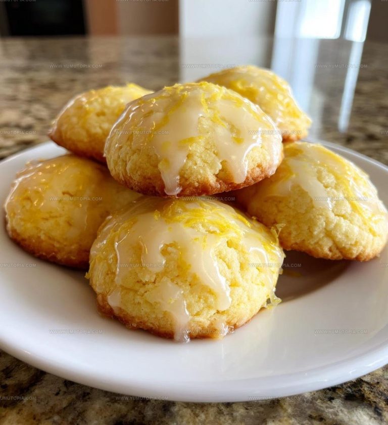 Glazed Lemon Cookies Recipe