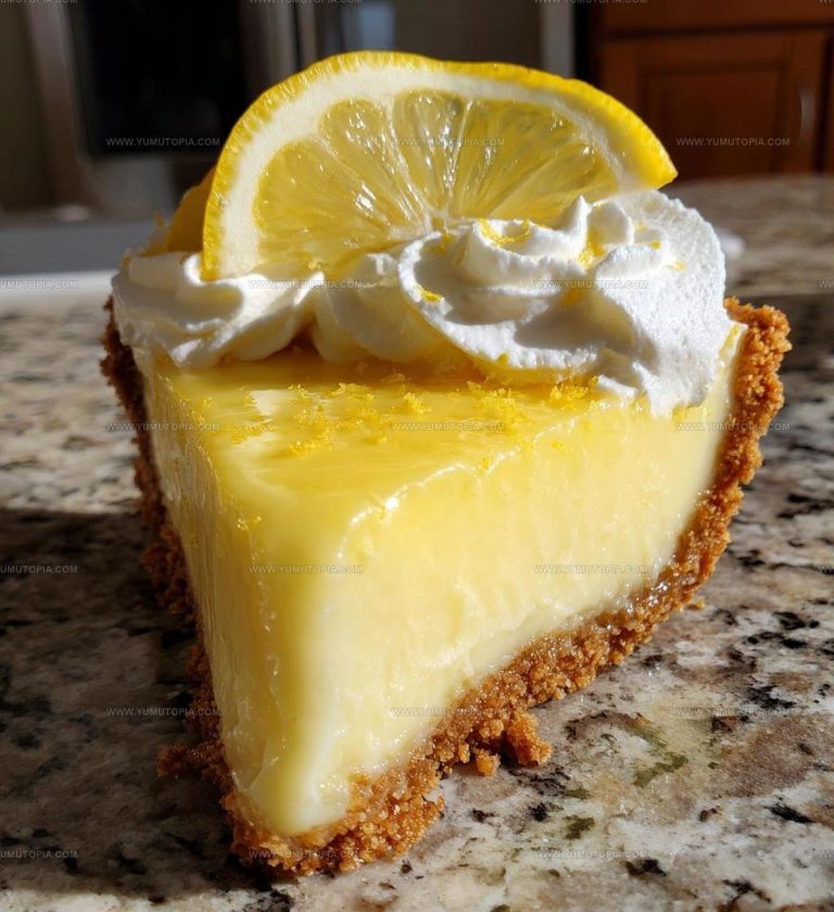 6-Ingredient Blender Lemon Pie Recipe