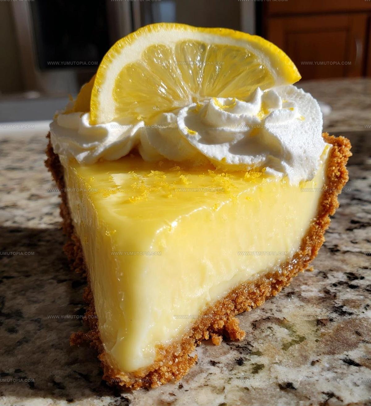 6-Ingredient Blender Lemon Pie Recipe