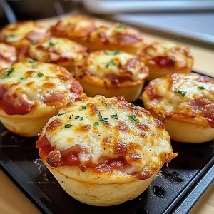 Pizza Muffins Recipe
