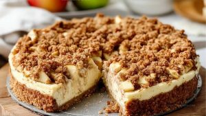Apple Crumble Cheesecake Recipe