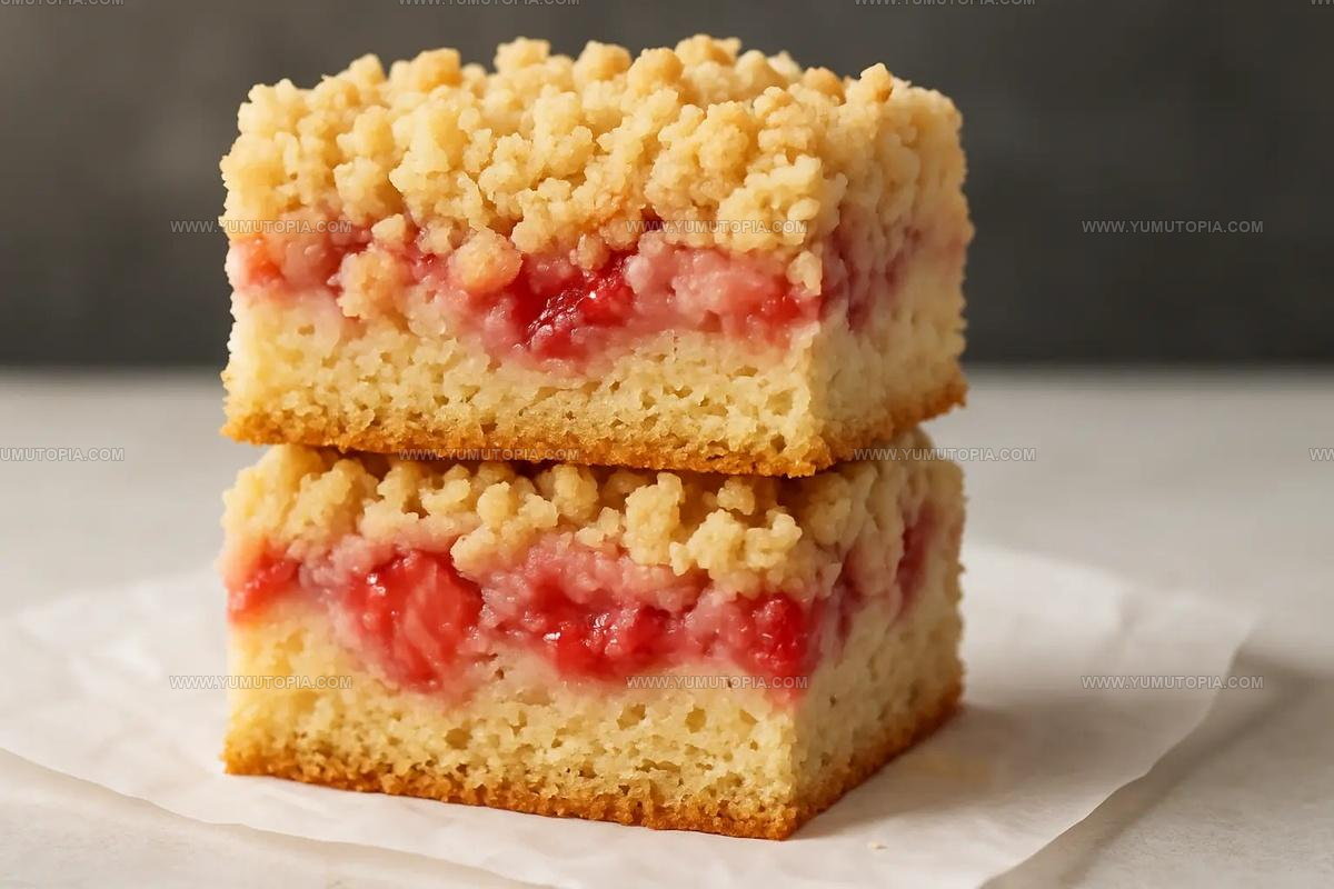 Strawberry Rhubarb Cake Recipe