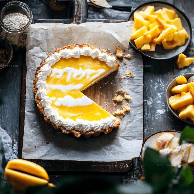 Easy Coconut Mango Cheesecake Bars Recipe