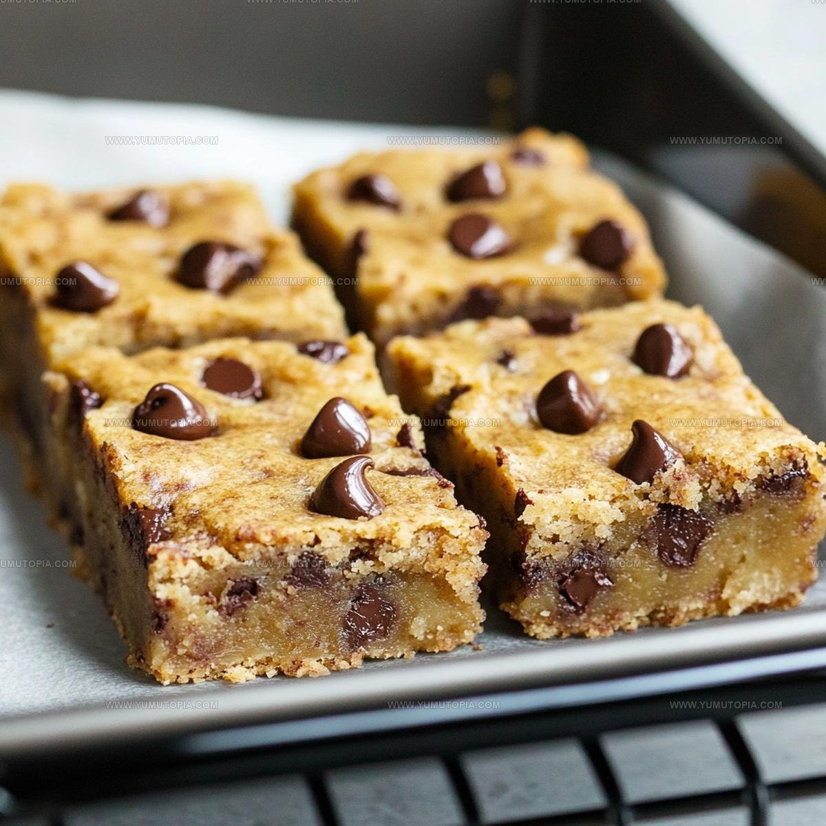Snackable Chocolate Chip Banana Bars Recipe