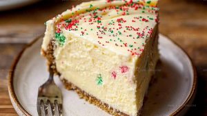 Cookie Loaded Sugar Cookie Cheesecake Recipe