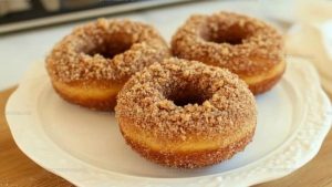 Baked Cake Donut Recipe With Donut Pan
