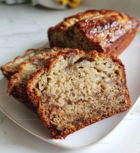 Caramel Macchiato Banana Bread Recipe