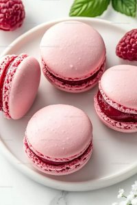 Bakery-Style Raspberry Macarons Recipe