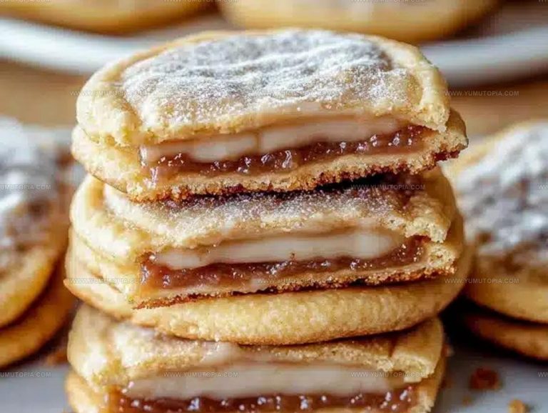 Cinnamon-Filled Brown Sugar Pop Tart Cookies Recipe
