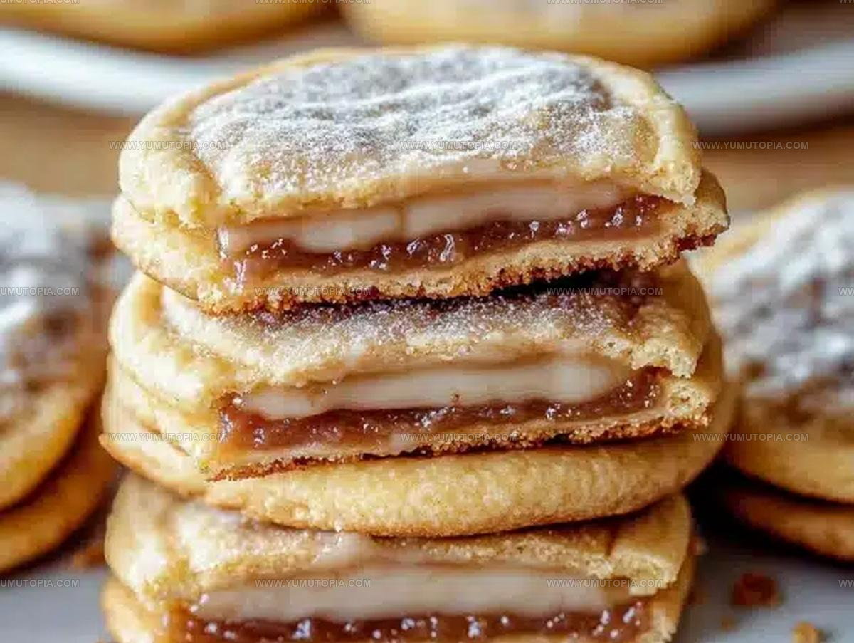 Cinnamon-Filled Brown Sugar Pop Tart Cookies Recipe